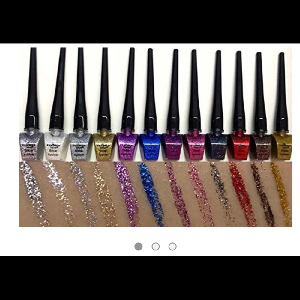 Glitter eyeliners